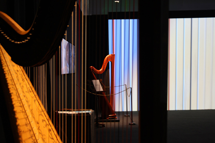 Installazione video art di Ugo Giletta dedicata a Victor Salvi, Studio 3Mark